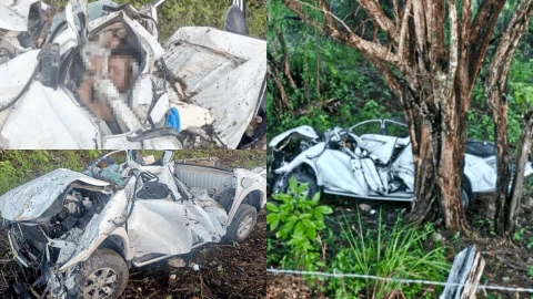 Enfermero PIERDE LA VIDA en fuerte accidente y su acompañante queda GRAVE; así ocurrió la tragedia