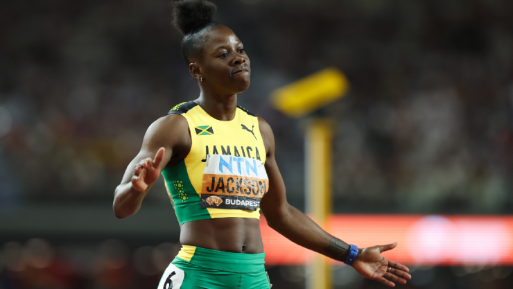 Shericka Jackson atletismo París 2024