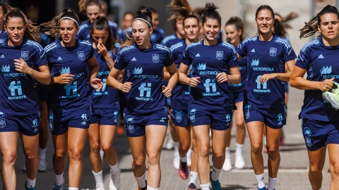 La selecci&oacute;n femenil de Espa&ntilde;a