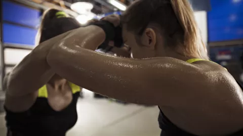 El olor del sudor, depende del deporte realizado