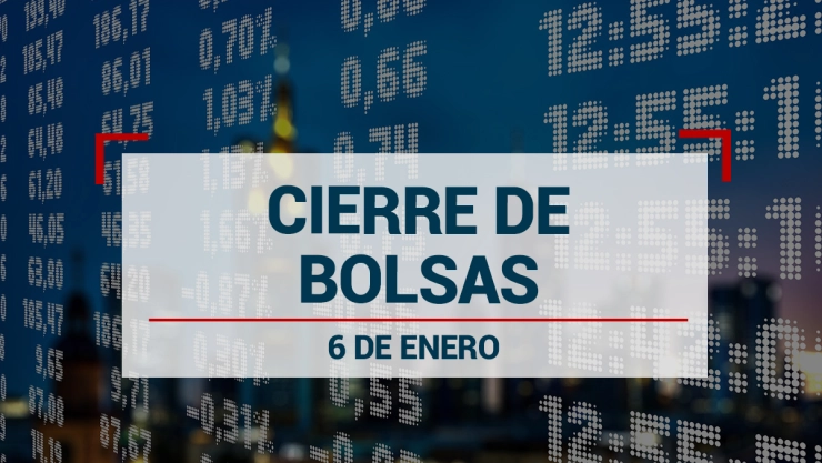 Cierre de BMV y precio del dólar hoy 6 de enero 2025
