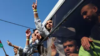 Un momento de esperanza en medio del conflicto.