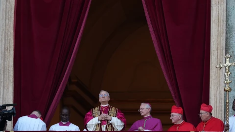 El Papa León XIV recibió las felicitaciones del planeta futbol