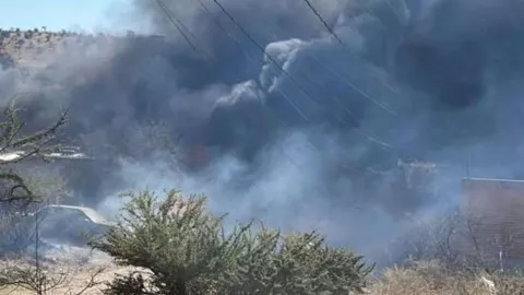 ¿Qué está pasando al oriente de Aguascalientes hoy 21 de diciembre y por qué se ve tanto humo Reportan incendio