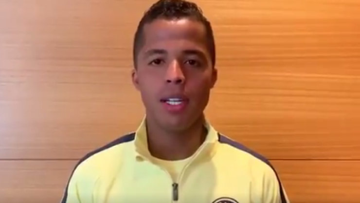 Giovani Dos Santos con el América