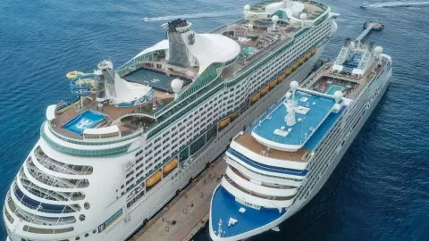 Cozumel recibe al crucero de lujo Silver Dawn
