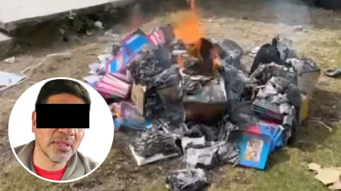 Exalcalde procesado en Chiapas por quema de libros de texto