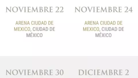 Gira de Luis Miguel 2023