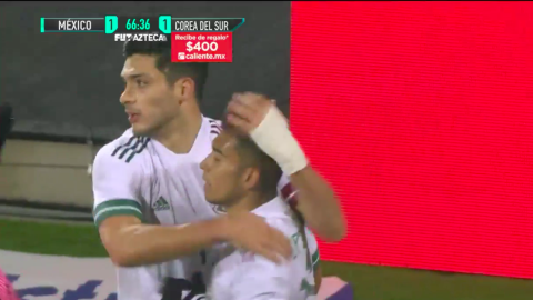 ¡Gol de Raúl Jiménez para empatar el marcador! | México 1-1 Corea del Sur