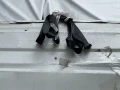 Hogar de la familia Frías después de una explosión.