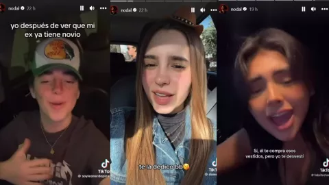 Historias de Christian Nodal en Instagram