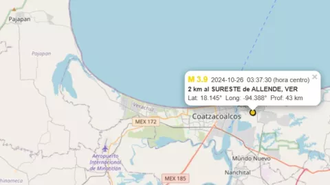 Sismo en Allende, Veracruz