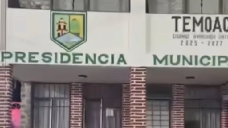 Fiscalía del Estado asegura Palacio Municipal Temoac tras hechos del alcalde