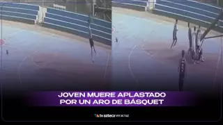 ¡Fatal accidente! Joven atleta muere aplastado por un aro de básquet