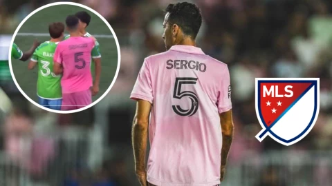 Es OFICIAL: esta es la sanción que Sergio Busquets recibirá de la MLS por golpear a Obed Vargas