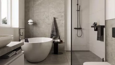 30 ideas para remodelar tu baño con tina: lucirá elegante con la bañera
