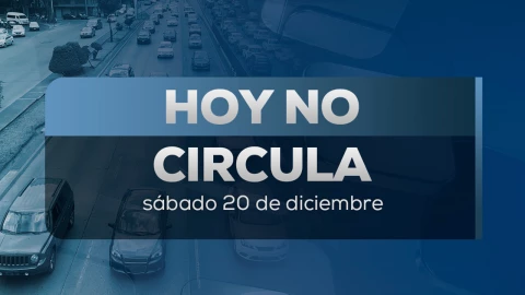 Hoy No Circula 20 diciembre 2025: autos que descansan