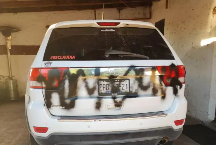 Vandalizan casa e inmuebles de la diputada de Morena