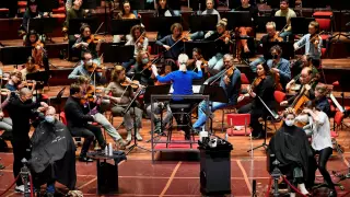 La protesta de los museos y centros culturales atrajo a varias personas.