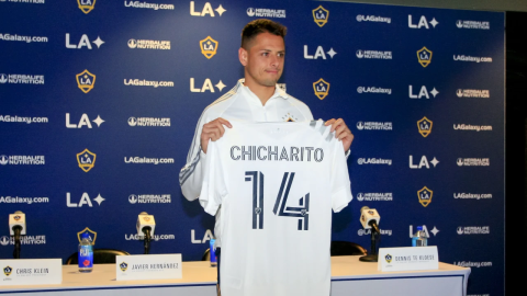 Javier Chicharito Hernandez Galaxy