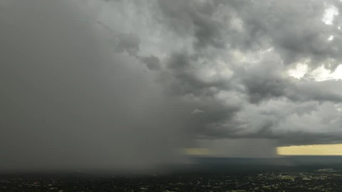 Lluvias en Tijuana por una baja presión en BC