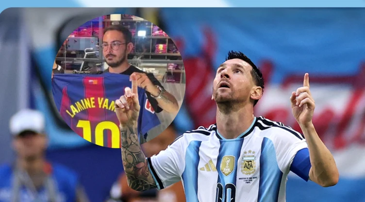 Fans de Yamal apoyan a Lionel Messi en la final del Mundial 2026