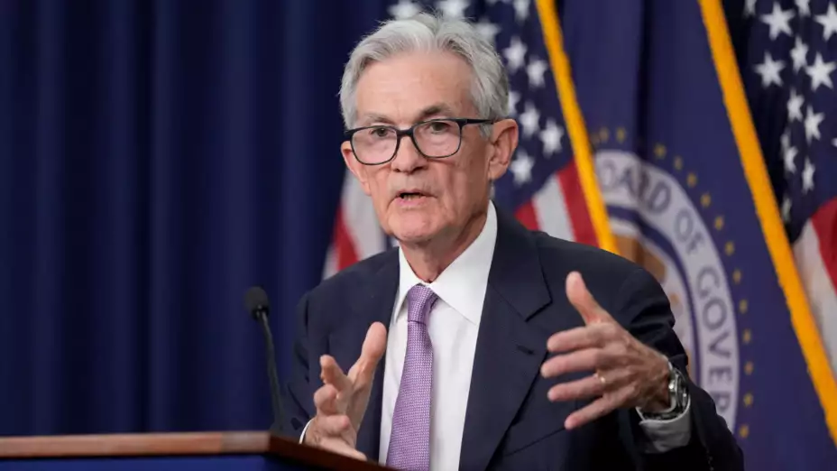 Jerome Powell, presidente de la Reserva Federal de EU.