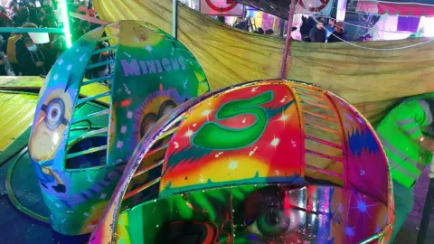 Cuauhtémoc juego mecánico lesionados