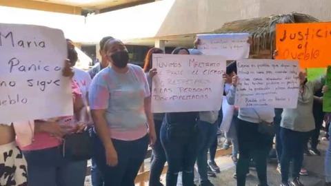 Jesus María palacio de Gobierno protesta Siinaloa