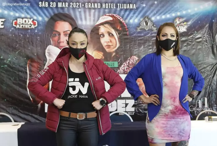 Jackie Nava vs Karina Fernández boxeo