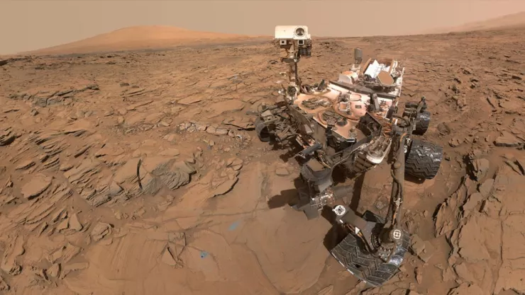 Curiosity en Marte