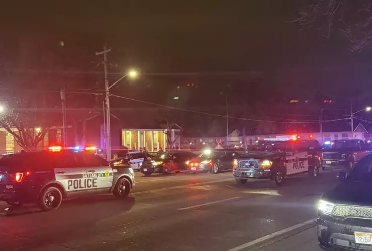 patrullas desplegadas por el tiroteo en salt lake city que dejó al menos dos muertos y varios heridos