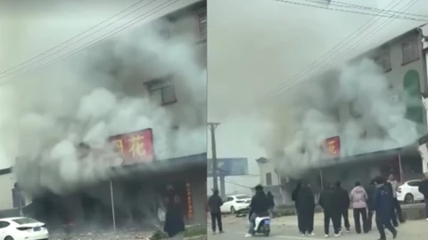 Explosión en tienda de pirotecnia deja 12 muertos en Hubei, China