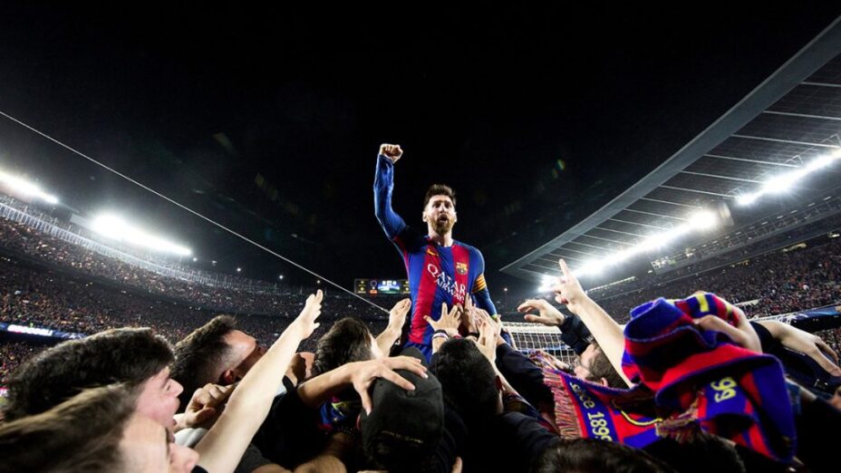 Messi Barcelons vs PSG