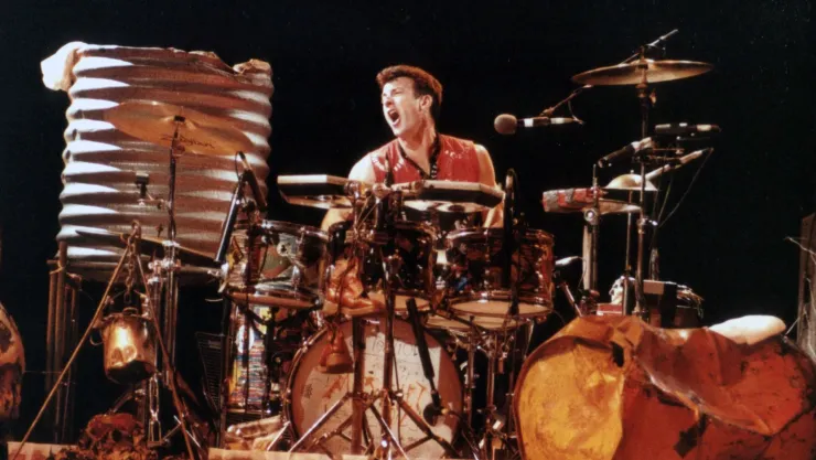Rob Hirst, el baterista de la banda Midnight Oil