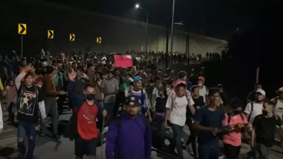 caravana migrate Chiapas detenidos
