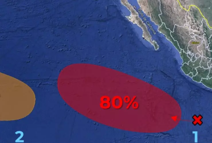 Posible formación de Gilma en el Pacífico