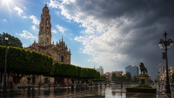 A qué hora llueve en León Guanajuato hoy