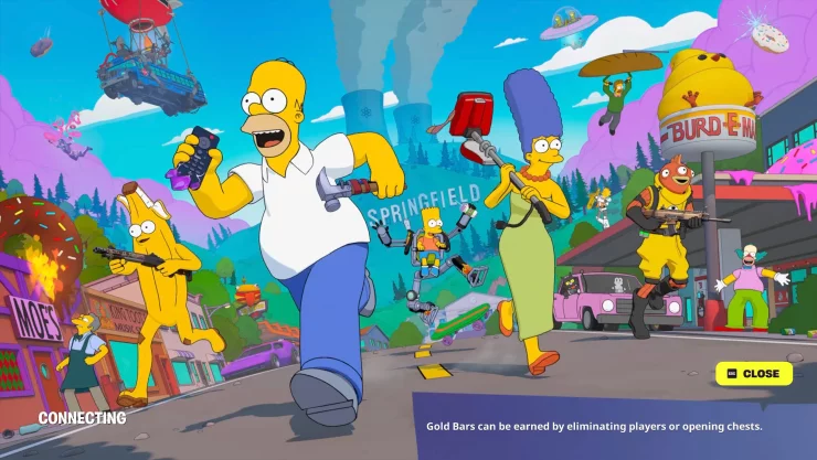 Los Simpson Fortnite