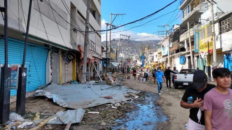 muertos en Acapulco por huracán Otis