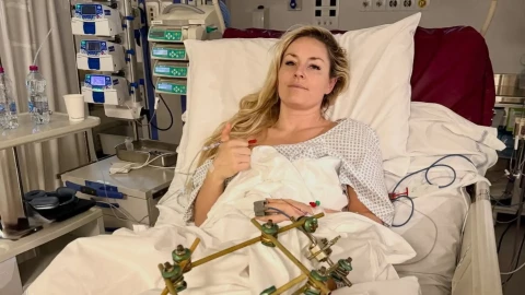 Lindsey Vonn podría perder la pierna tras su caída