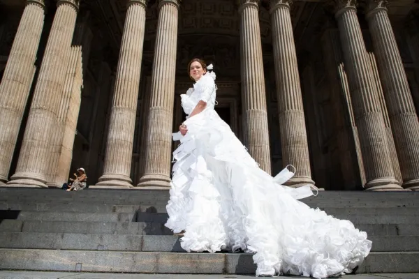 vestido de novia