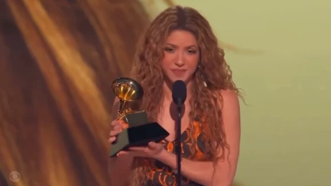 El discurso de Shakira en los Grammy