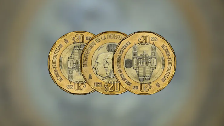 ¿Cuáles son las tres monedas conmemorativas 20 pesos que valen más de 10 MDP?.jpg