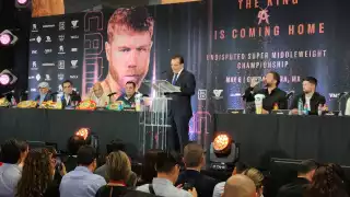 Canelo vs Ryder rueda de prensa