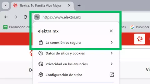 Hot Sale 2024: En muchos navegadores, hay un candado que muestra si la conexión es segura para proporcionar tus datos, tanto personales como bancarios