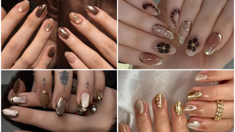 4 diseños con relieve en cromo - cortas bonitas y aesthetic