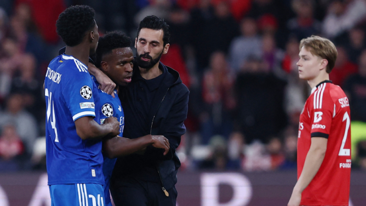 Vinícius Junior ante Benfica