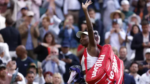 venus Williams se despide de Wimbledon
