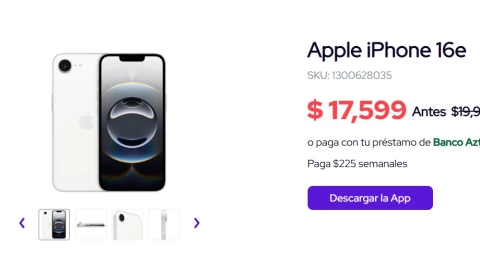 iPhone 16 en descuento en Shopinbaz